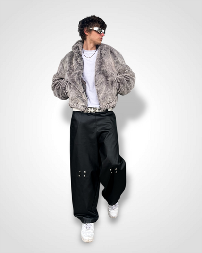 VOID LEATHER BAGGIES