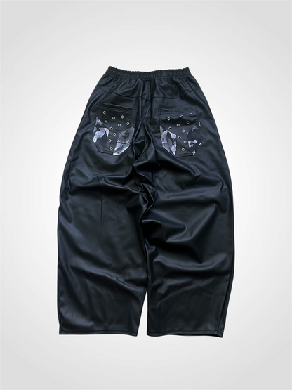 1/1 LEATHER BAGGIES CAMO POCKETS