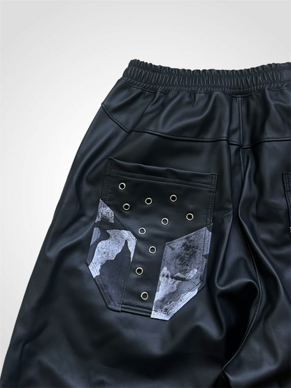 1/1 LEATHER BAGGIES CAMO POCKETS